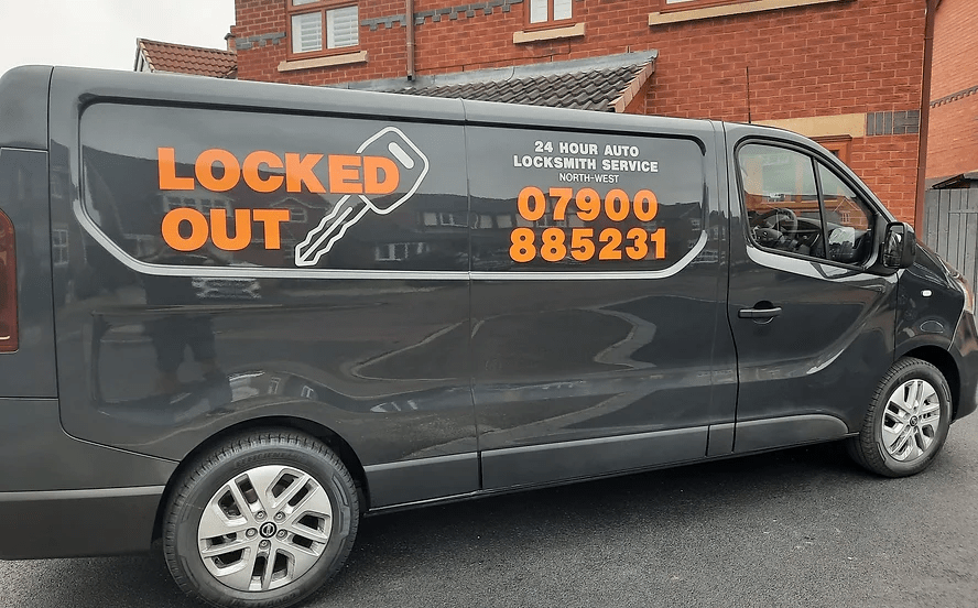 Locked Out auto locksmith van
