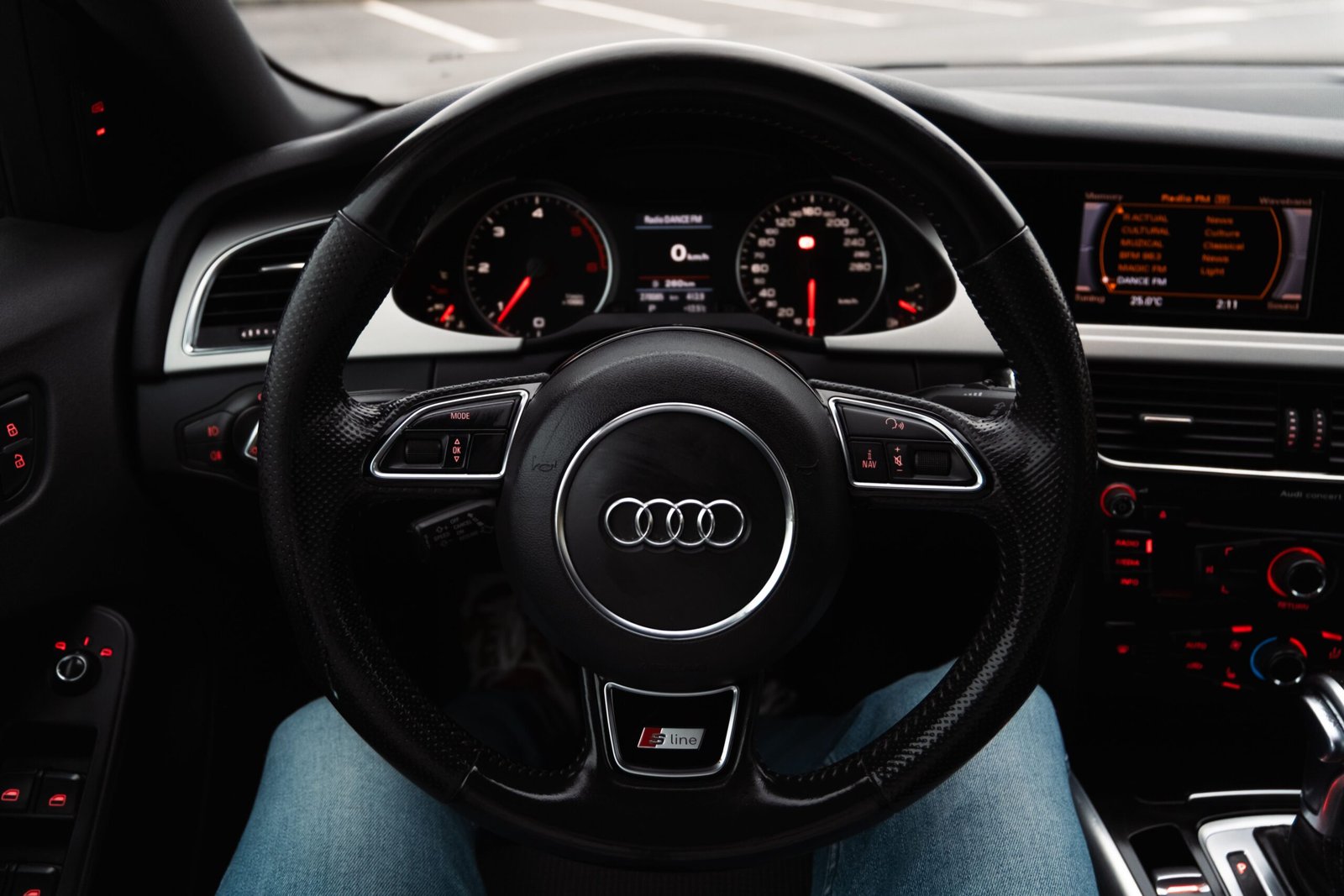 Audi steering wheel 