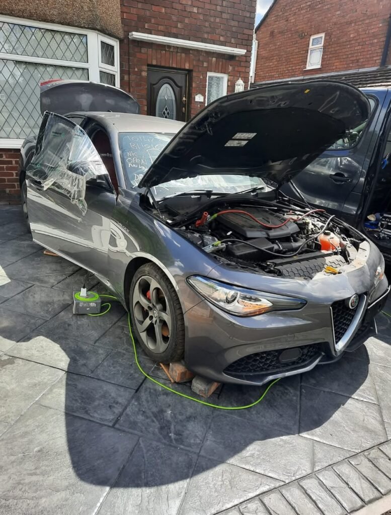 Lost Car Key Replacement in Wigan From £135, No VAT 3 all keys lost Alfa Romeo, door lock decoded to cut the key blade